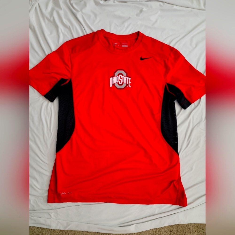 Nike ohio state dry fit workout shirt